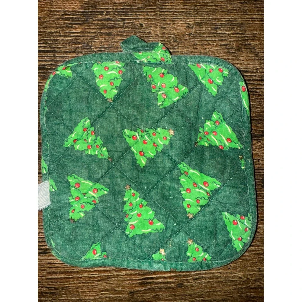 Christmas Potholders Moose 'Tis the Season'‎ Holiday Kitchen Decor Set of 2